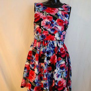 Flirty Floral Party Dress